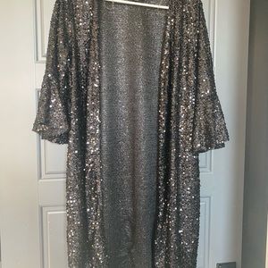 Sequin kimono